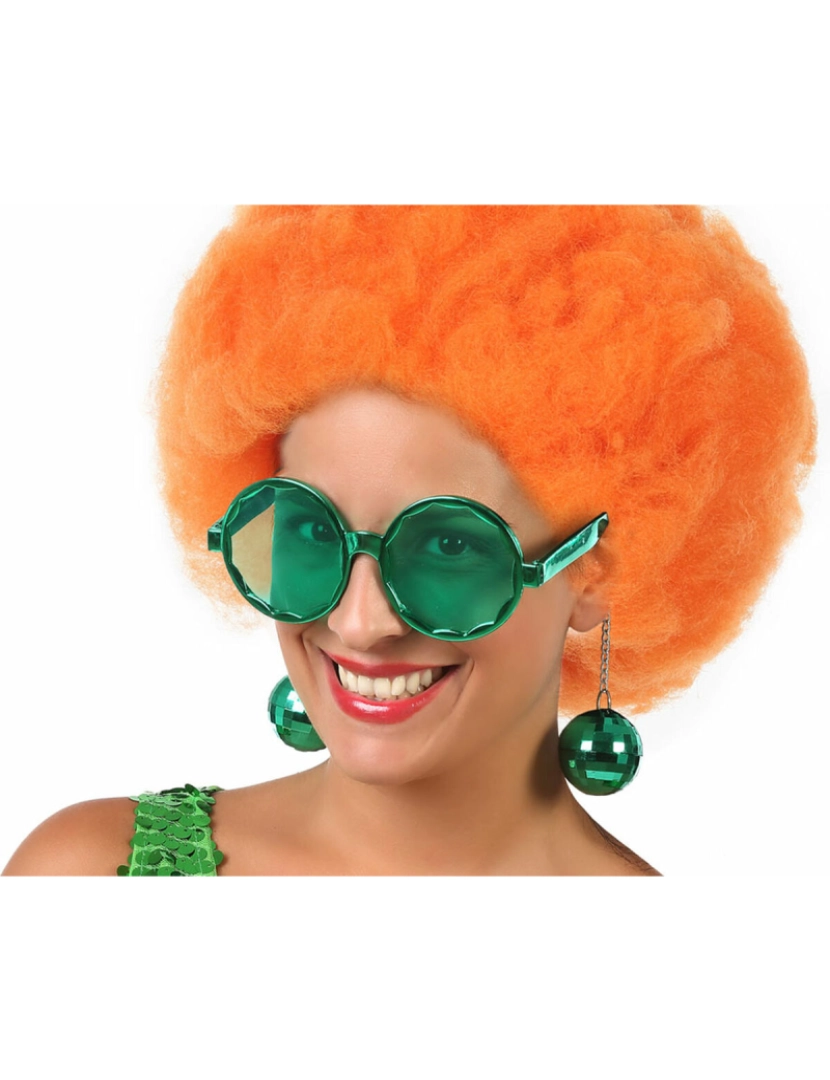 imagem de Óculos Hippie Grande Verde anos 701