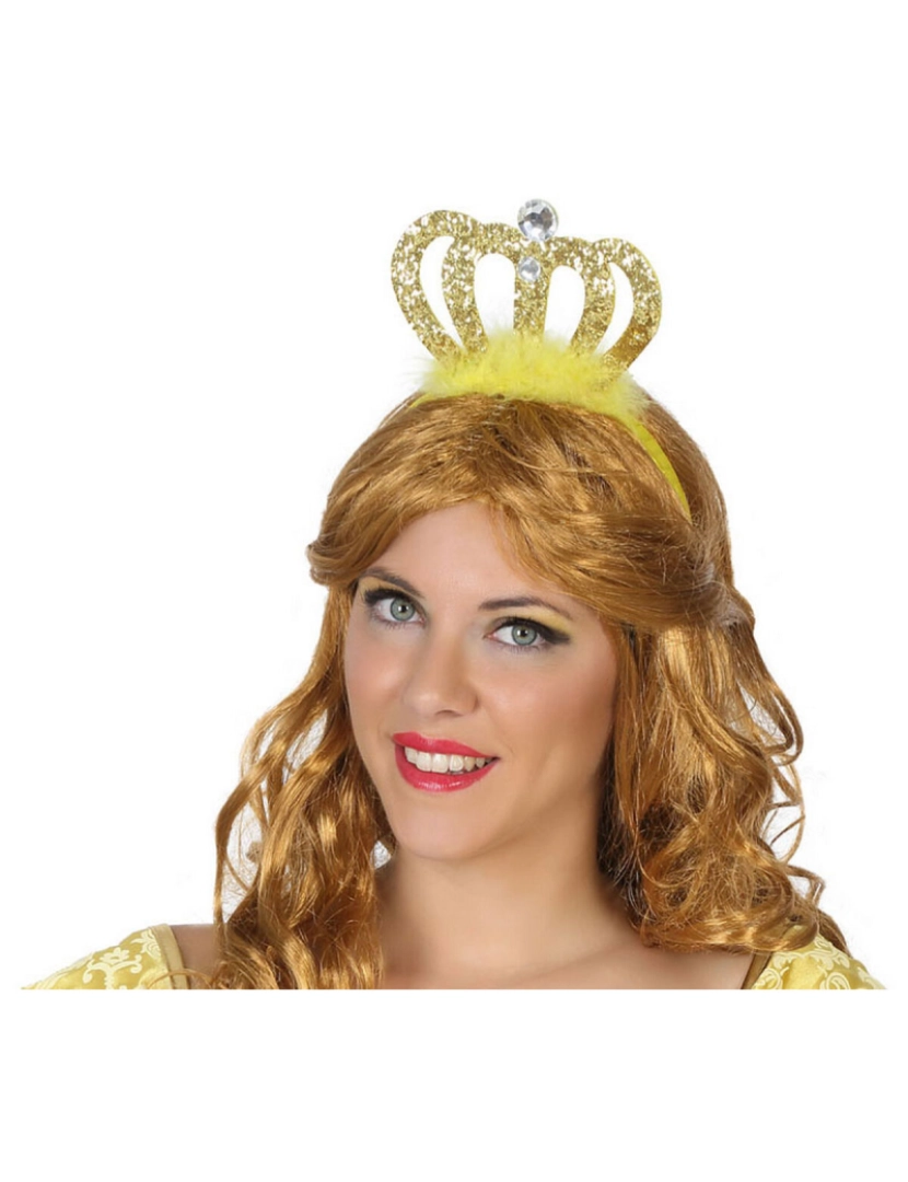 imagem de Diadema Princesa Dourado2