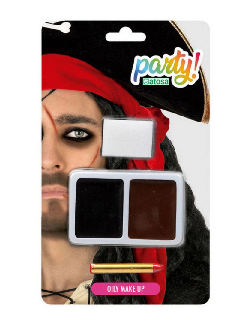 Bigbuy Carnival - Maquilhagem Pirate