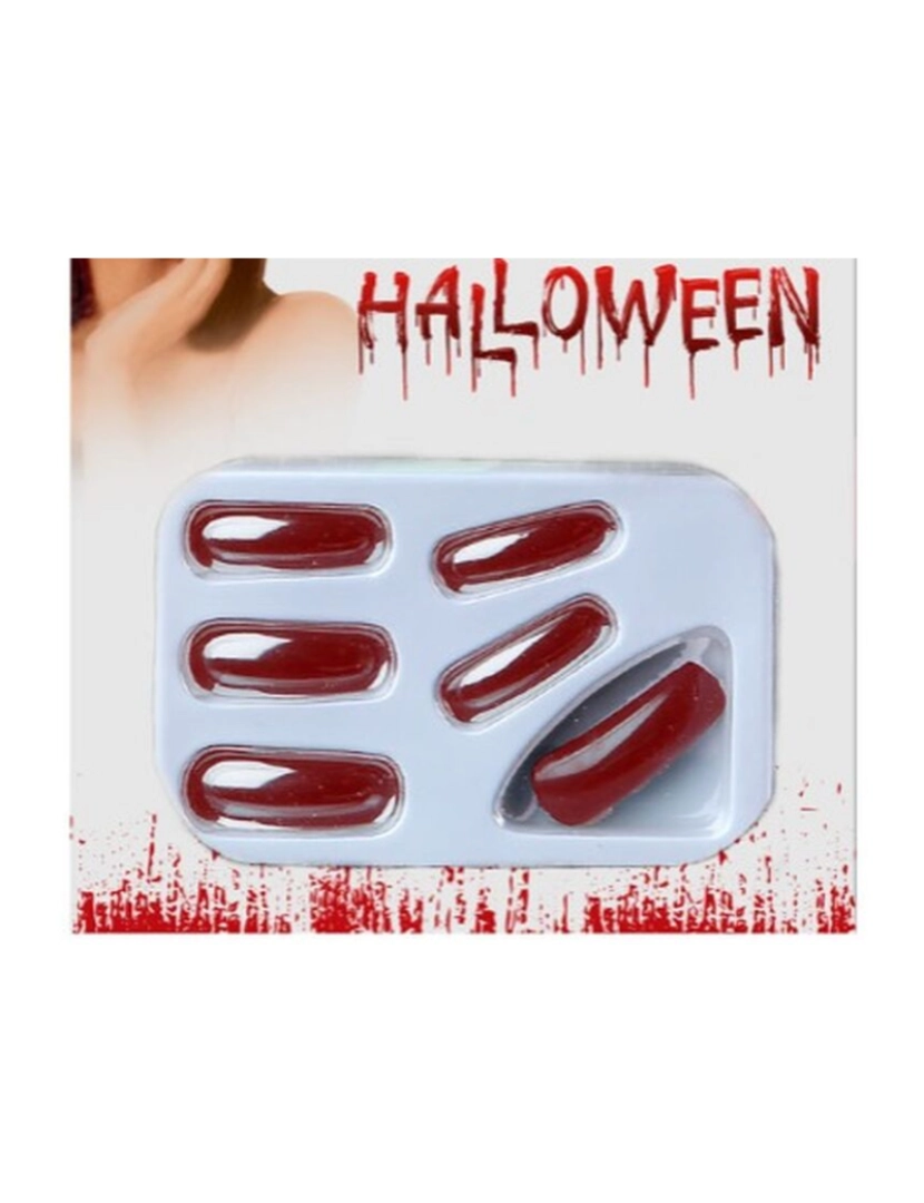 Bigbuy Carnival - Unhas postiças Halloween