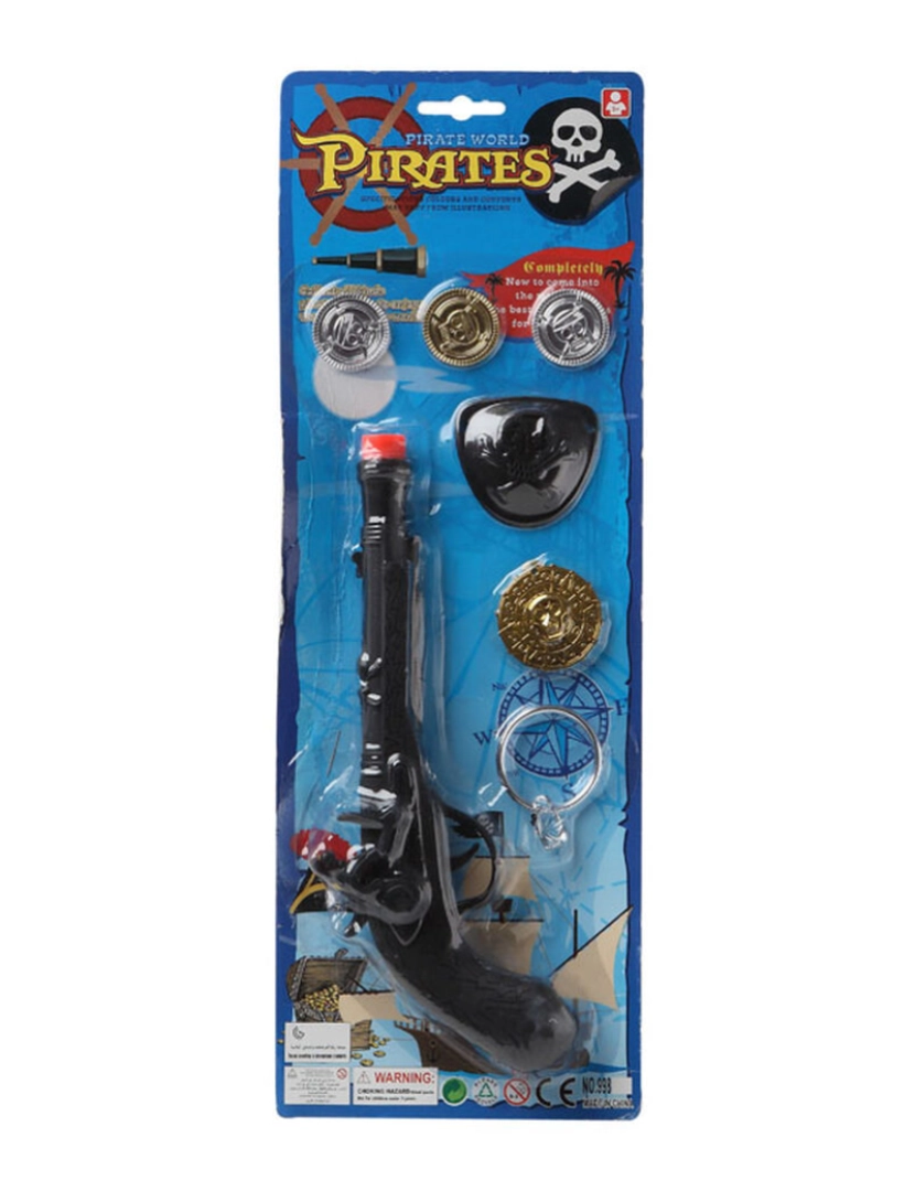Bigbuy Kids - Conjunto Pirata Pistola