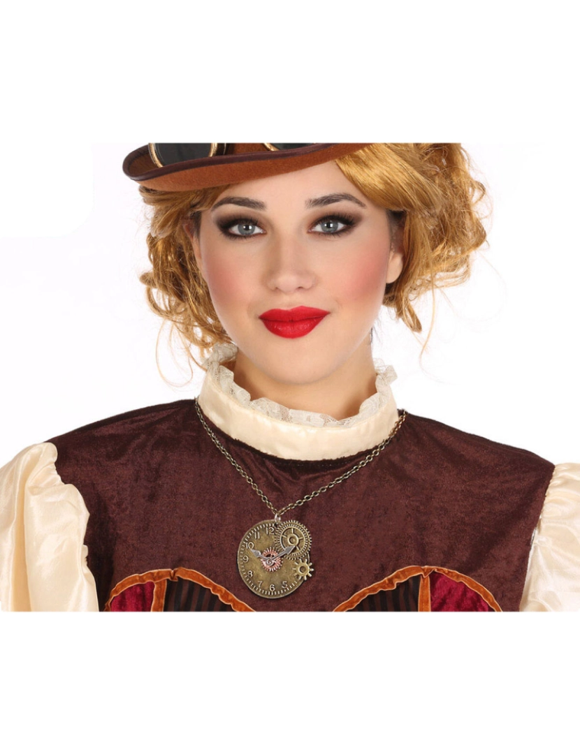 Bigbuy Carnival - Colar Acessório para Fantasia Steampunk