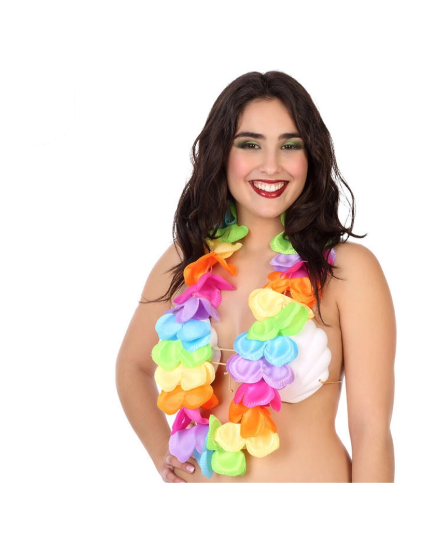 Bigbuy Carnival - Colar Havaiano Multicolor