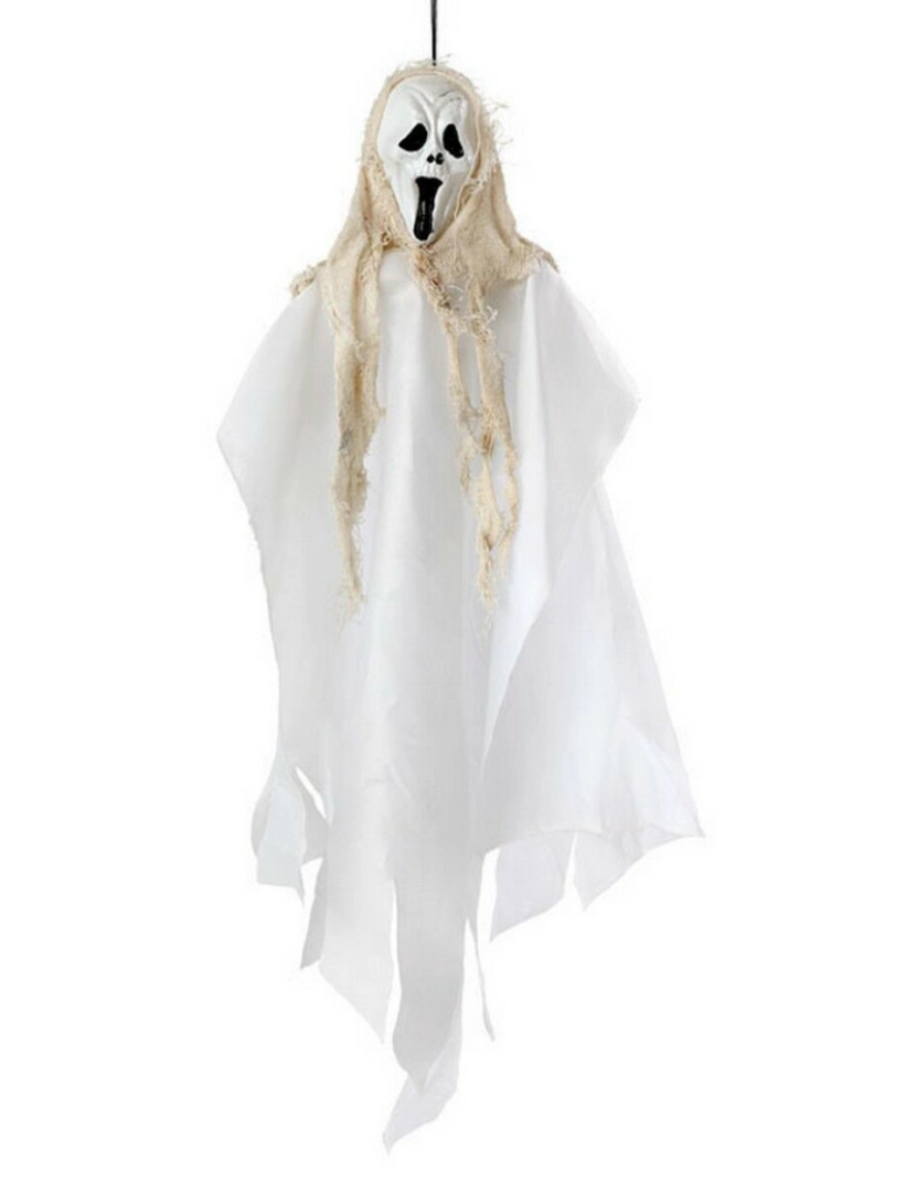 Bigbuy Carnival - Fantasma Suspenso Branco