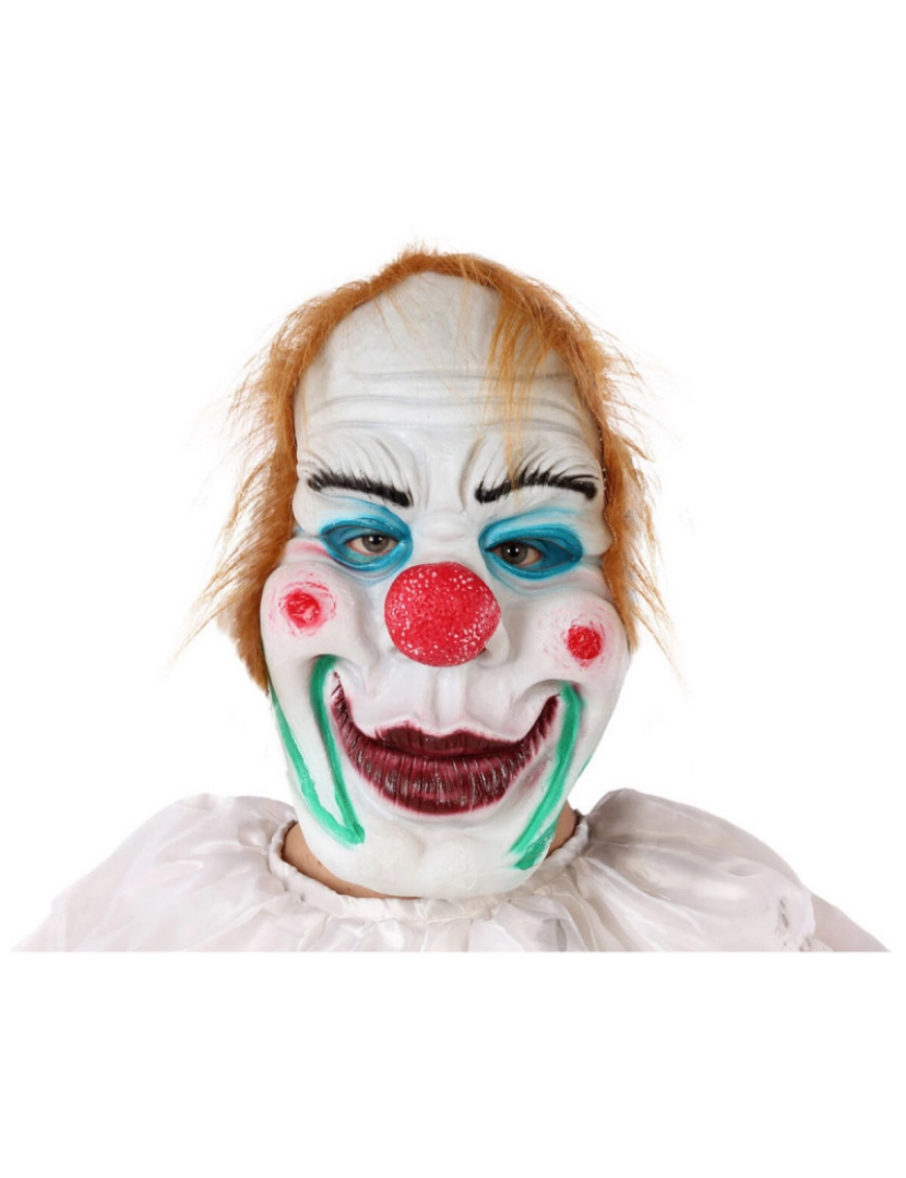 Bigbuy Carnival - Máscara Palhaço Etiqueta Halloween