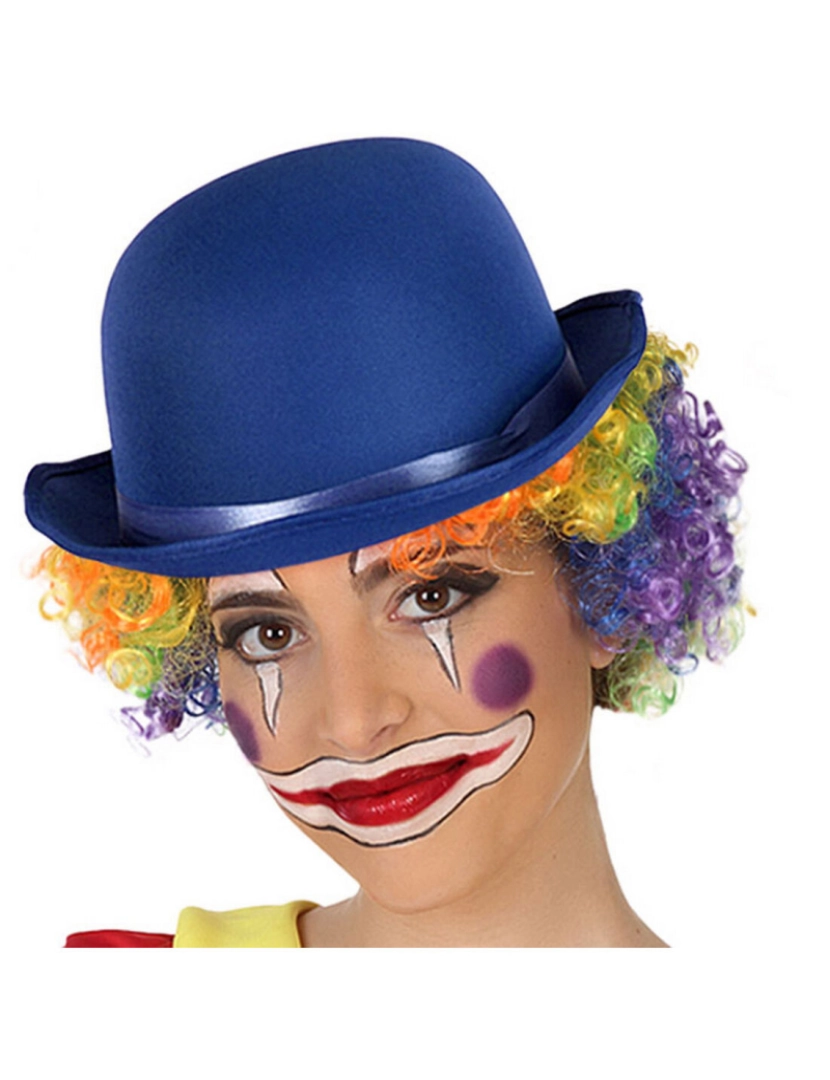 Bigbuy Carnival - Chapéu de Palhaço Azul