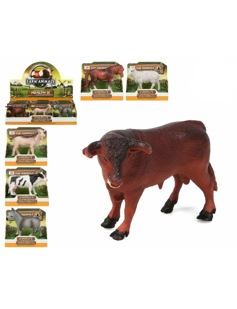 Bigbuy Kids - animais Farm 10,5 x 9 cm