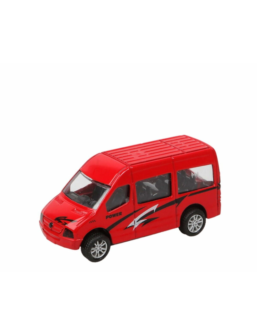 Bigbuy Fun - Carro Power Van 10 x 5 cm