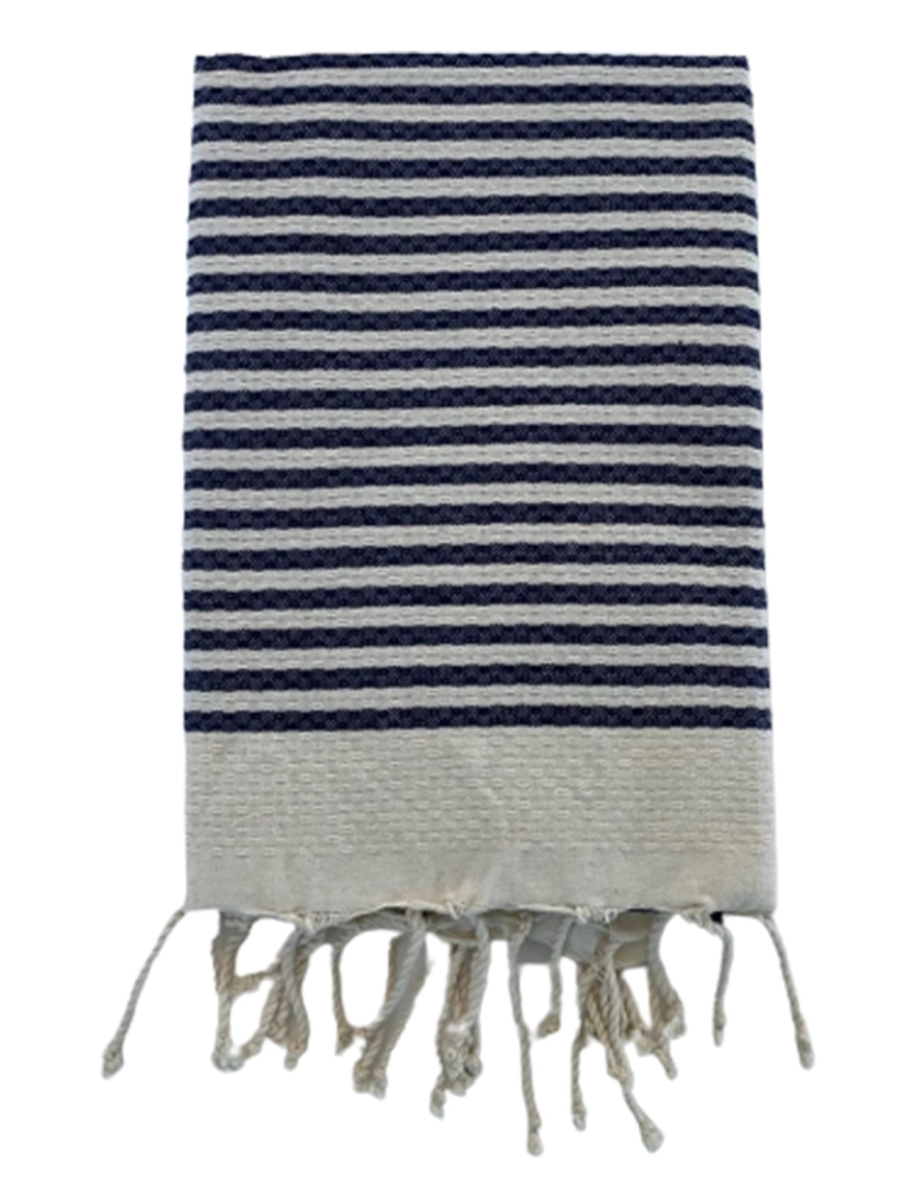 imagem de Marinha tradicional de Fouta Yadara 200x200 190g/sqm1