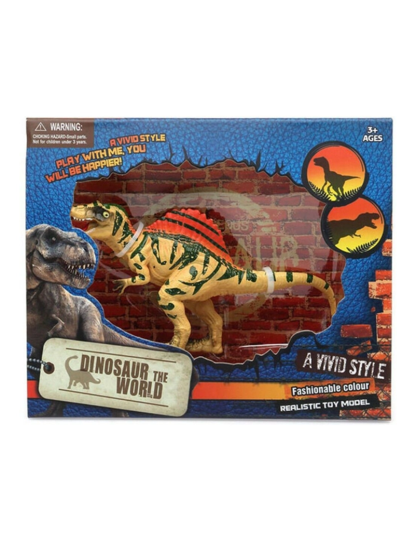 Bigbuy Kids - Dinossauro A Vivid Style 16 x 13 cm