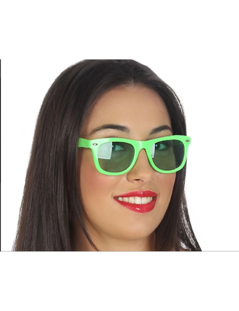 Bigbuy Carnival - Óculos Verde