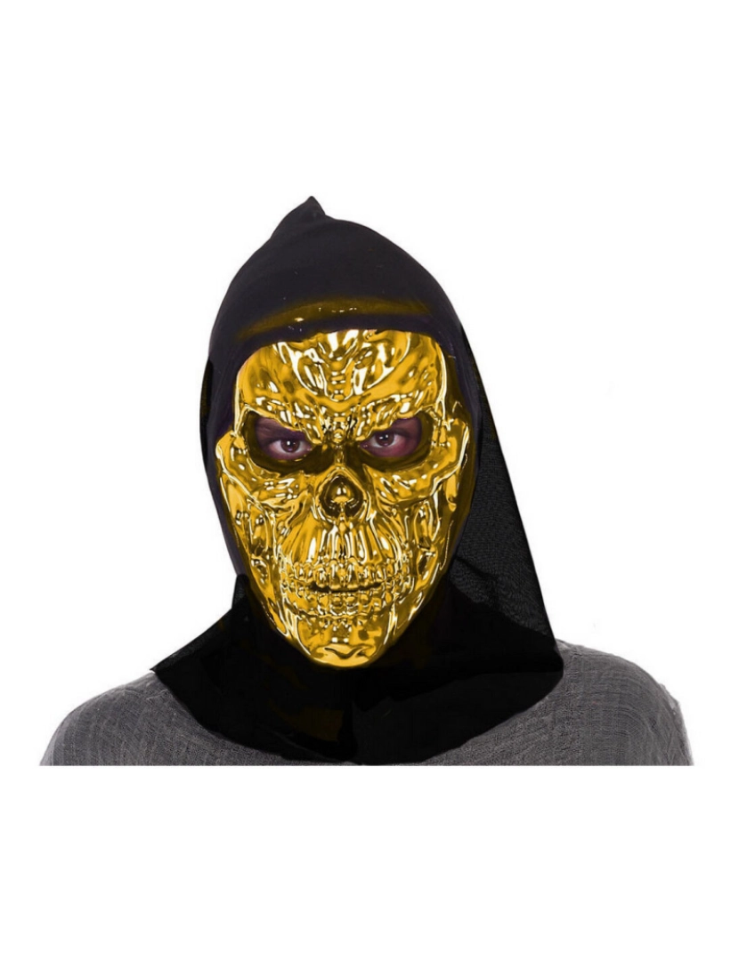 imagem de Máscara Golden Skull Halloween1