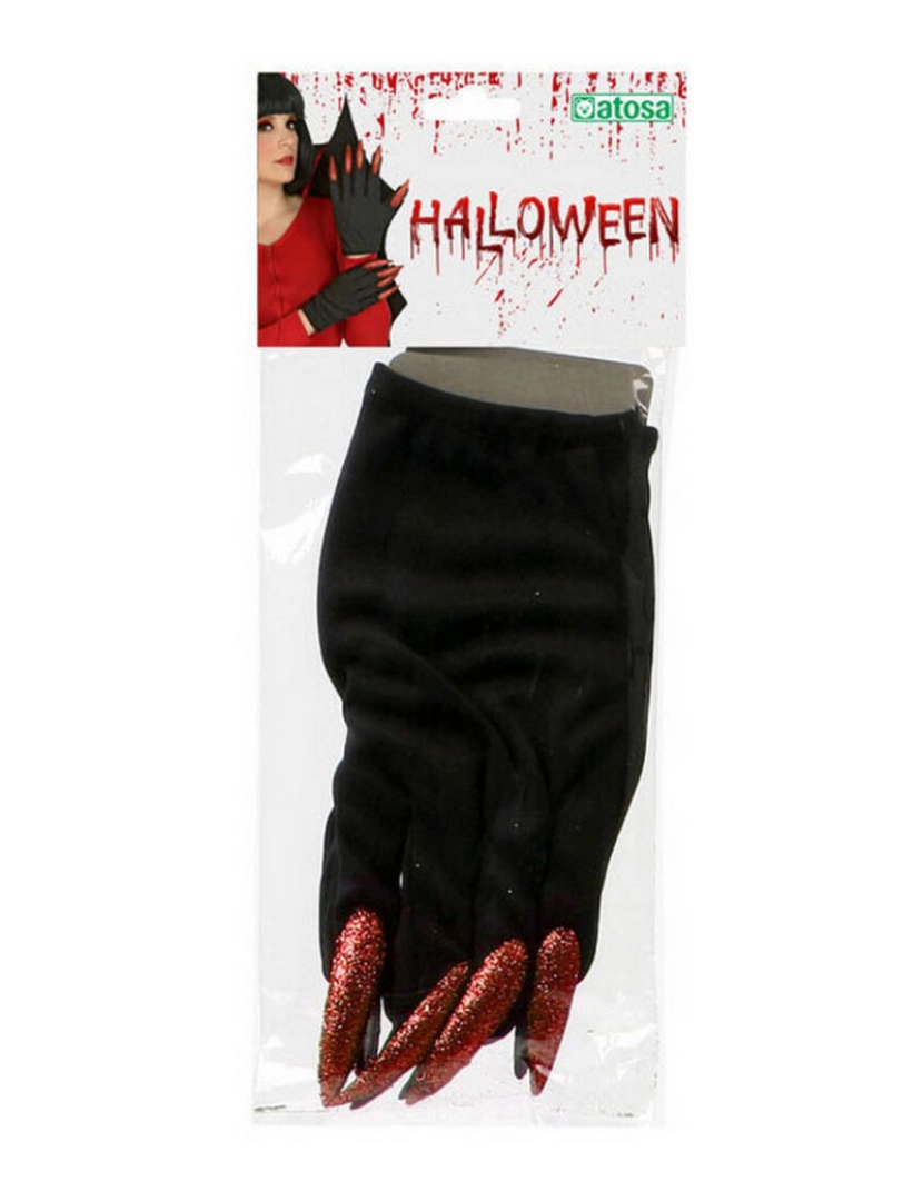 imagem de Luvas Halloween Vermelho2