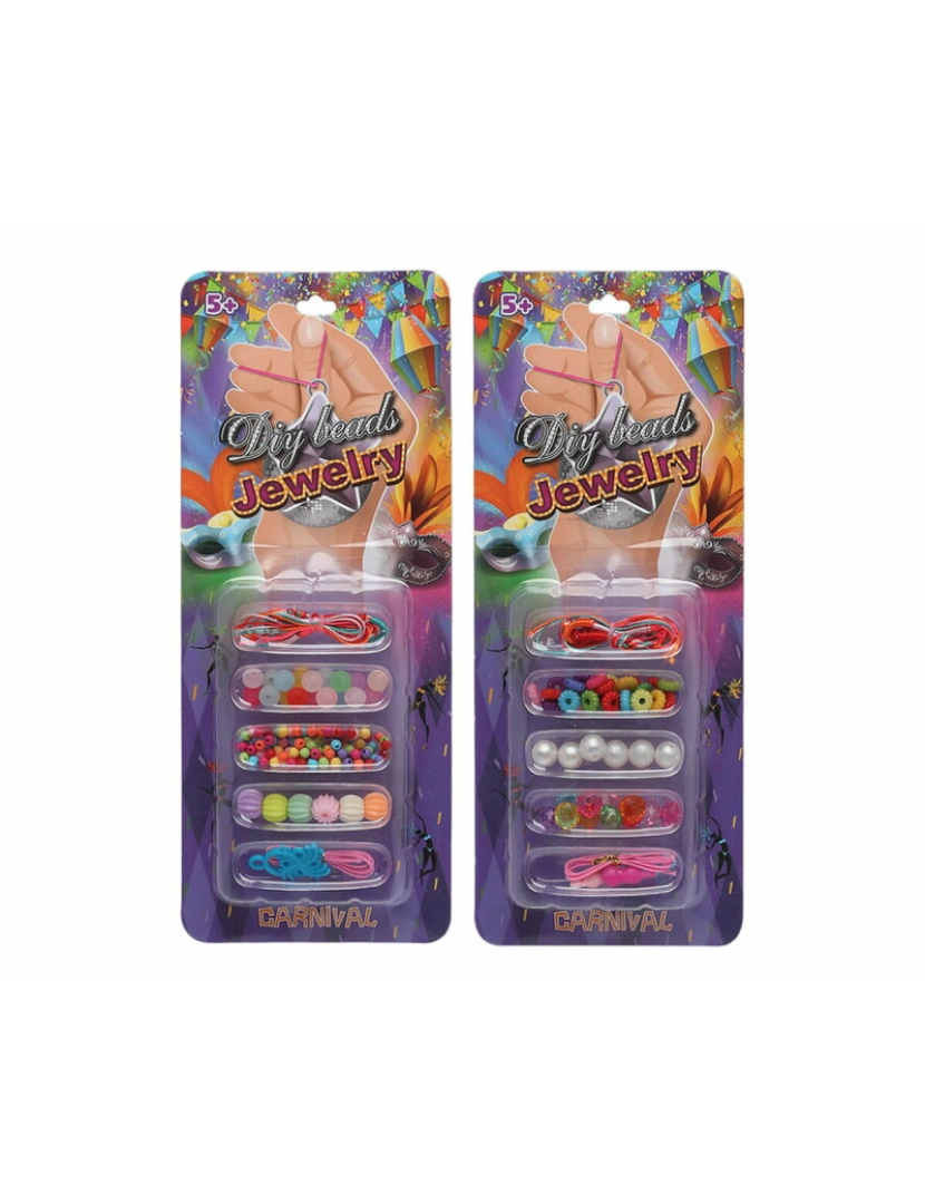 Bigbuy Carnival - Kit Criação de Pulseiras Multicolor