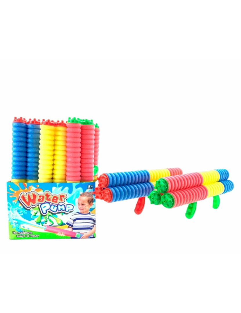 Bigbuy Fun - Pistola de Água Multicolor Borracha Eva