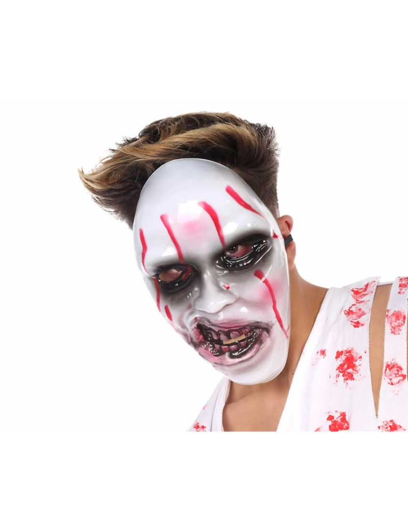 imagem de Máscara Branco Halloween1