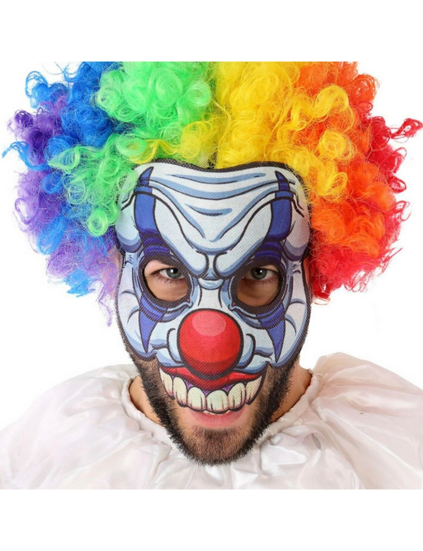 Bigbuy Carnival - Máscara Palhaço Malvado
