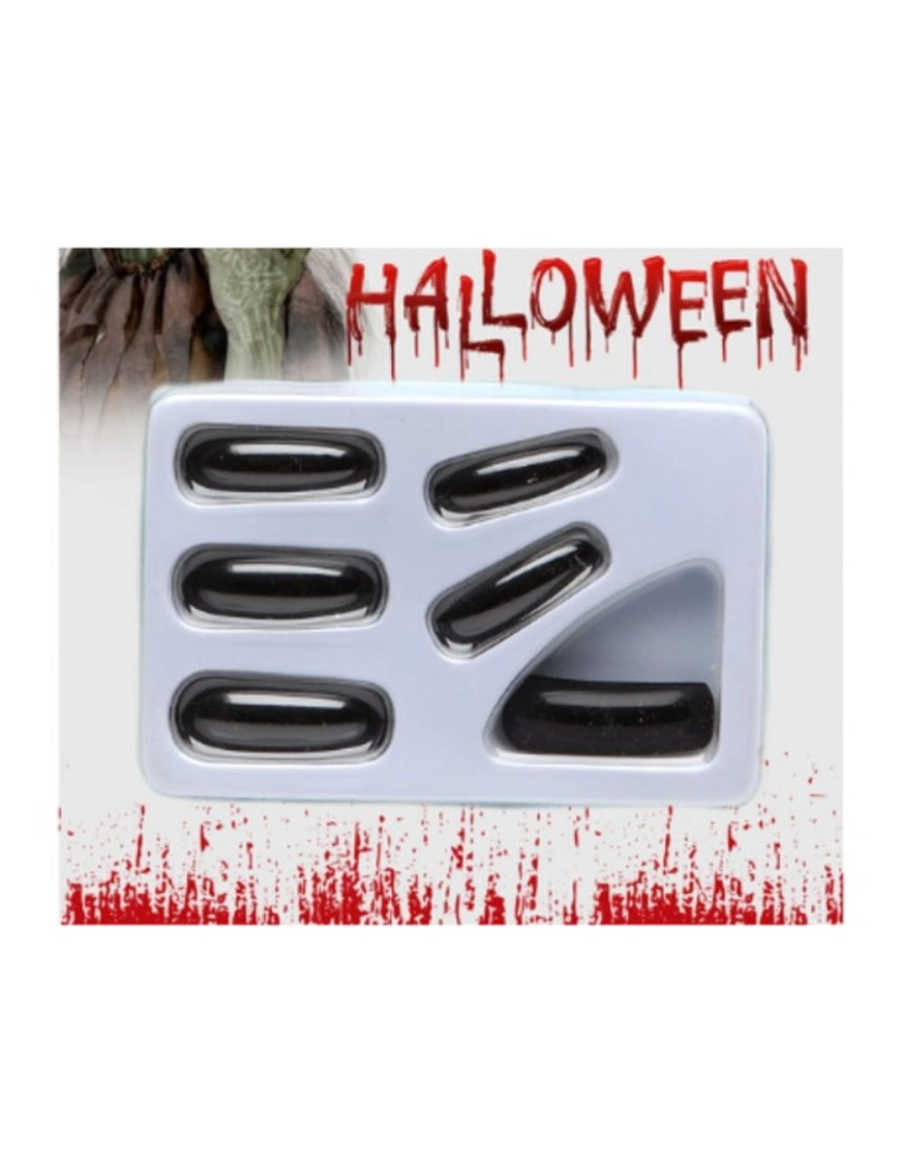 imagem de Unhas postiças Halloween1