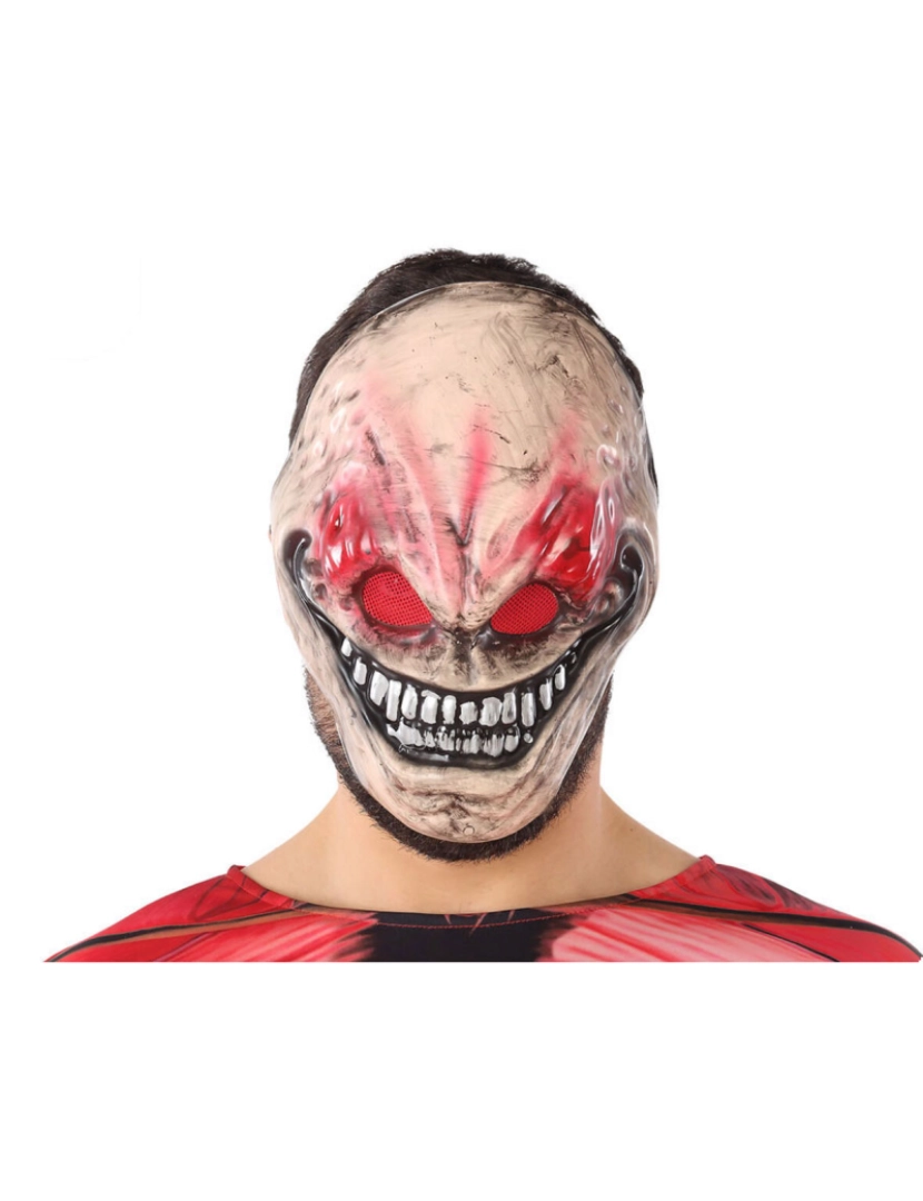 Bigbuy Carnival - Máscara Halloween Zombie