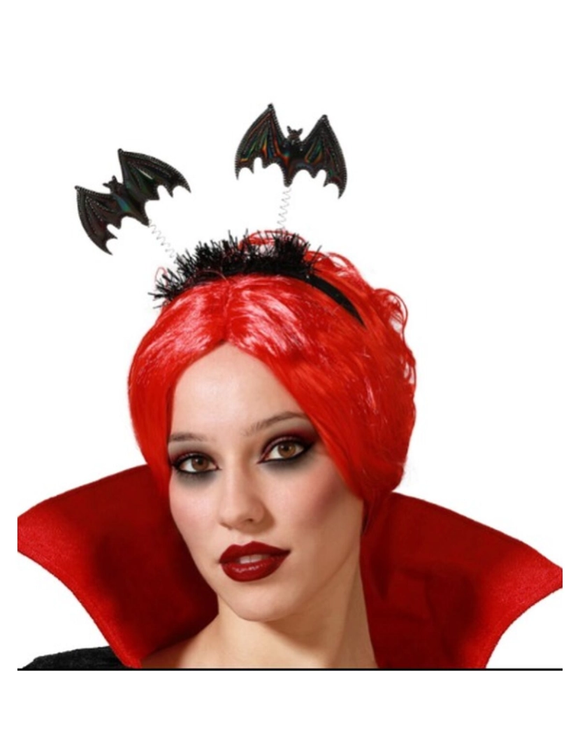 Bigbuy Carnival - Diadema Morcego Halloween