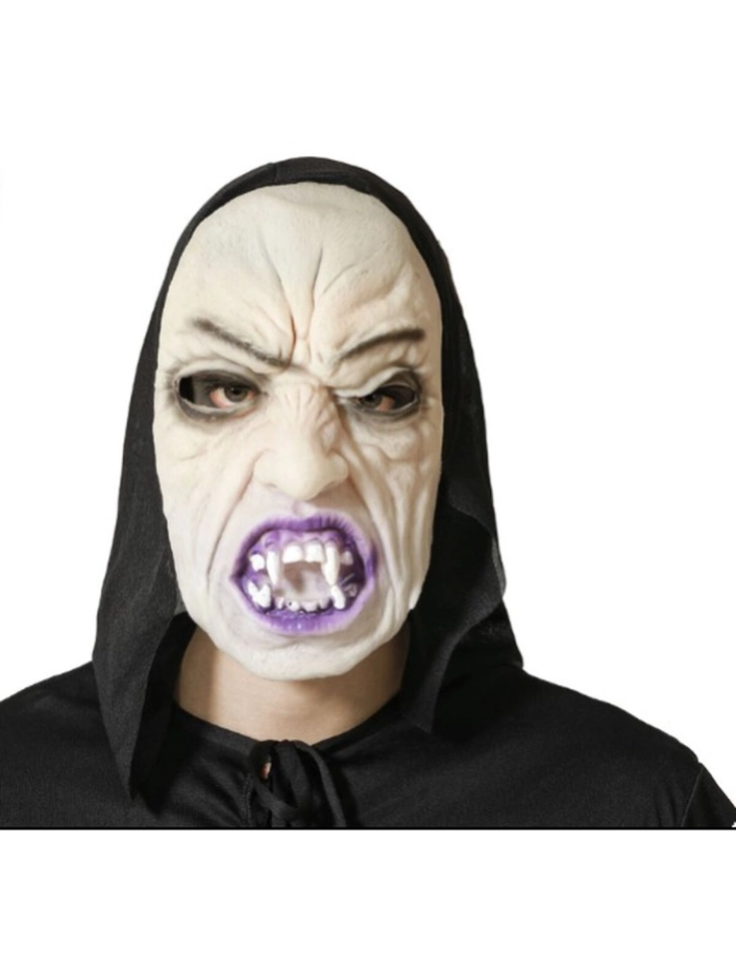 imagem de Máscara Branco Halloween1