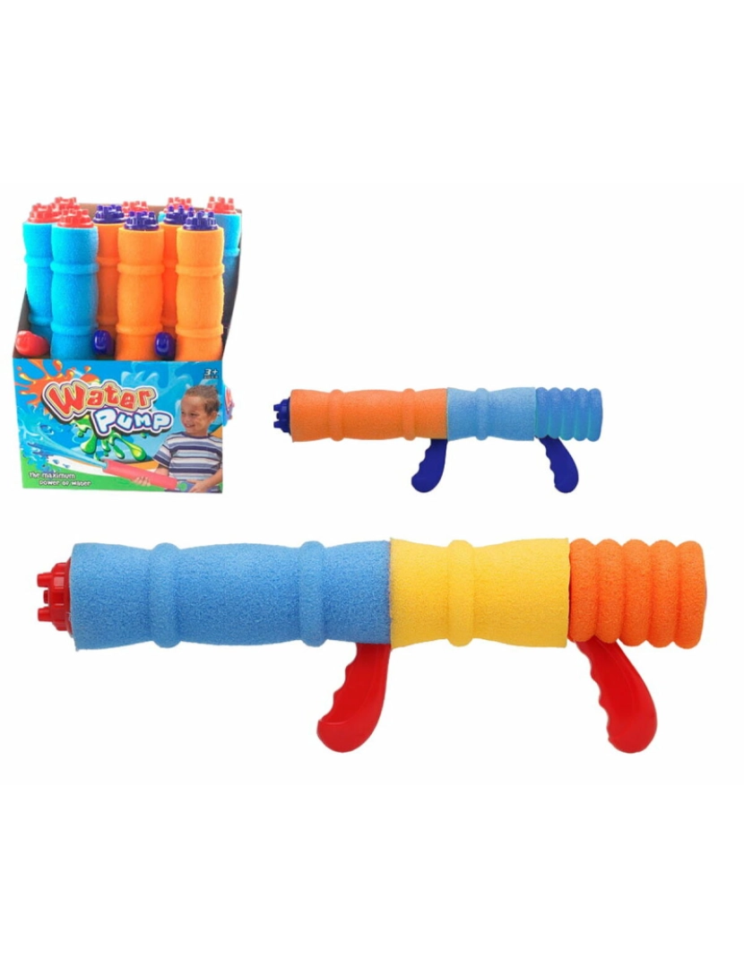 Bigbuy Fun - Pistola de Água Borracha Eva Multicolor
