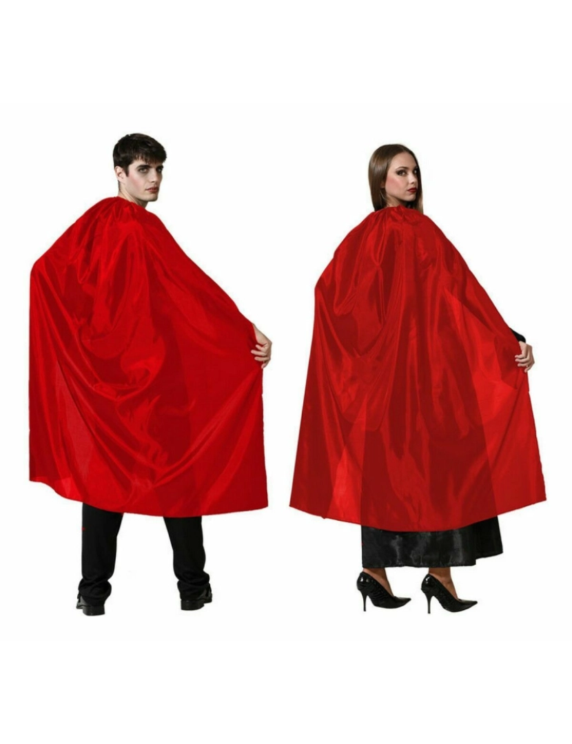 Bigbuy Carnival - Capa Vampiro Vermelho 130 cm