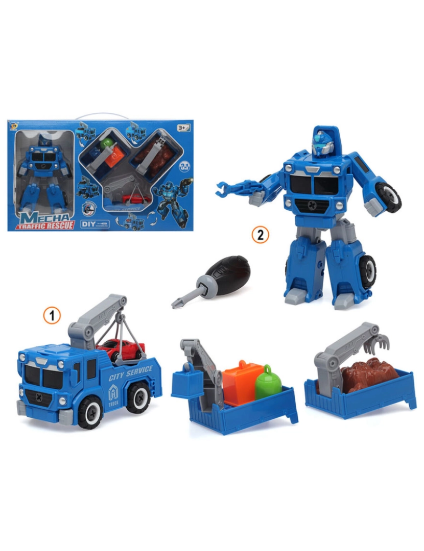 Bigbuy Fun - Transformers Azul