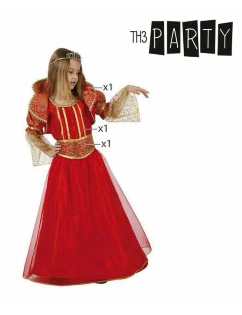 imagem de Fantasia para Crianças Th3 Party Vermelho (3 Peças)2