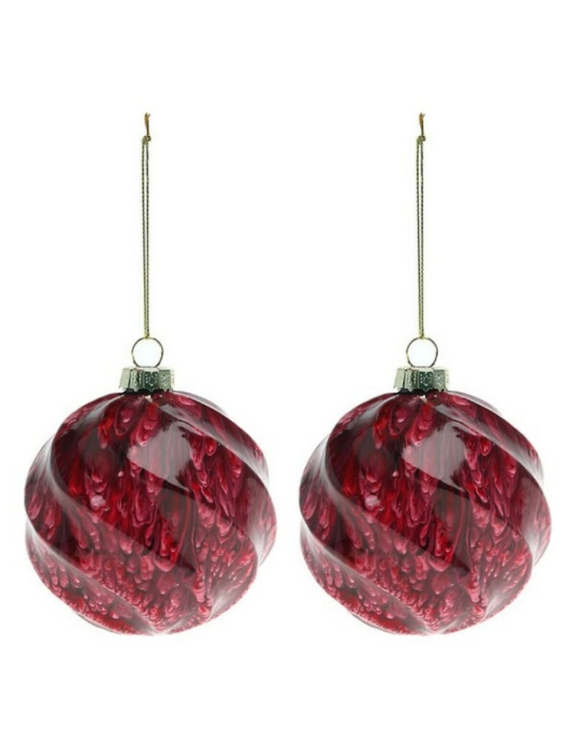 Bigbuy Christmas - Bolas de Natal (2 pcs) 112537