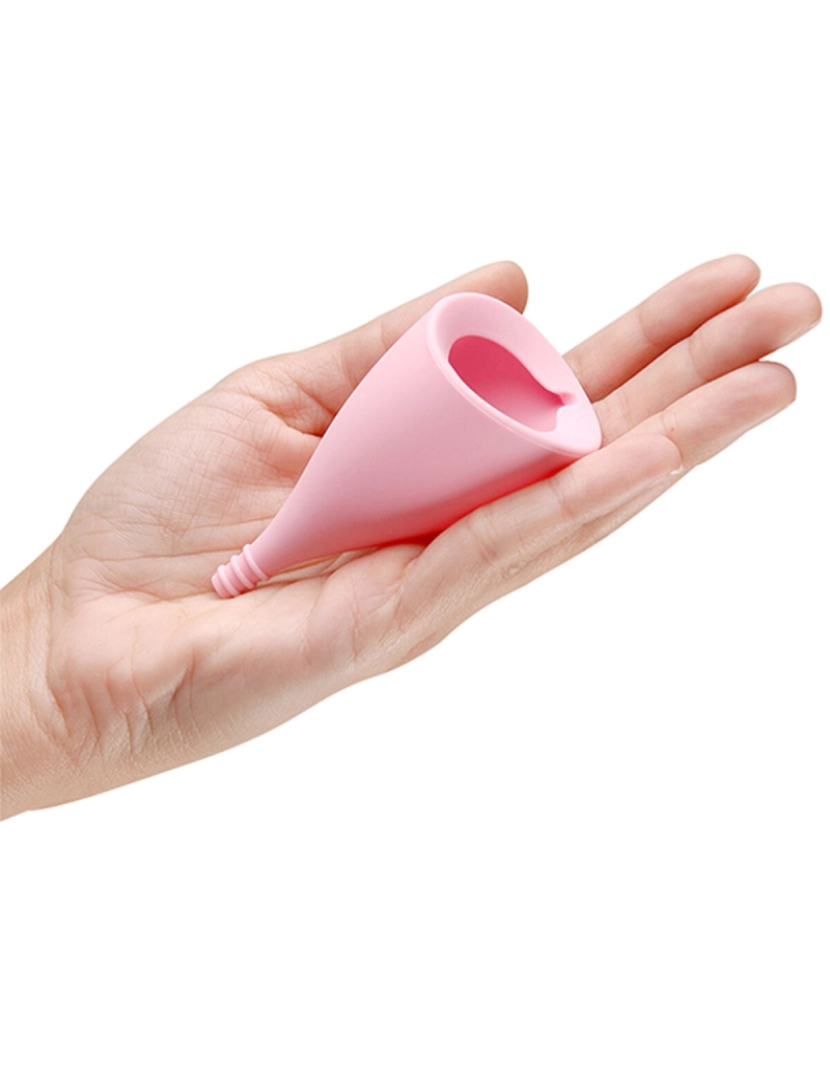 imagem de Copo Menstrual Lily Cup A Intimina Lily Cup A Rosa Claro2