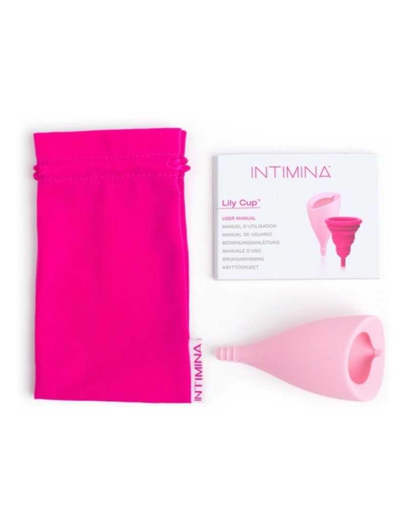 imagem de Copo Menstrual Lily Cup A Intimina Lily Cup A Rosa Claro4