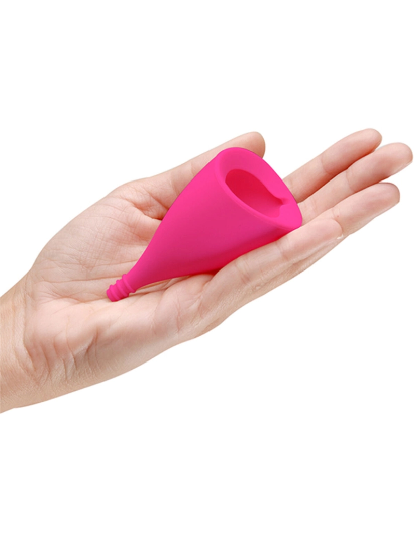 imagem de Copo Menstrual Intimina Lily Cup B Rosa Choque2