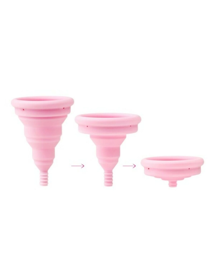 imagem de Copo Menstrual Intimina Lily Compact Cup A Rosa Claro2