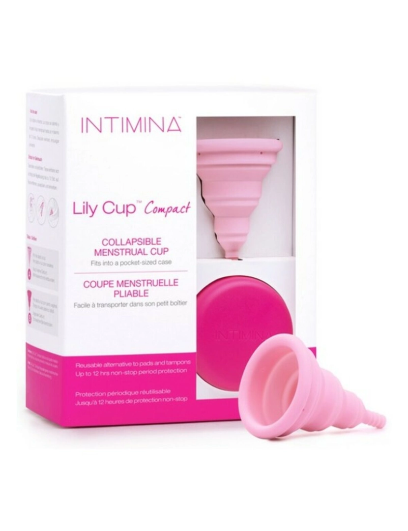 imagem de Copo Menstrual Intimina Lily Compact Cup A Rosa Claro3