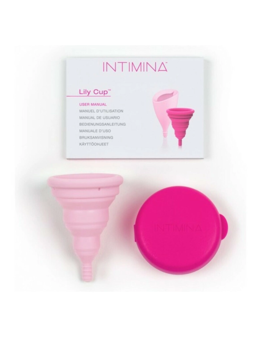 imagem de Copo Menstrual Intimina Lily Compact Cup A Rosa Claro4