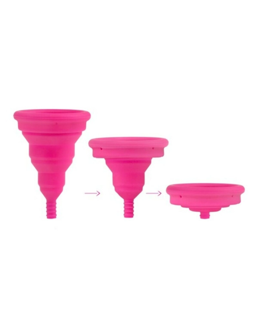 imagem de Copo Menstrual Intimina Lily Compact Cup B Rosa Choque3