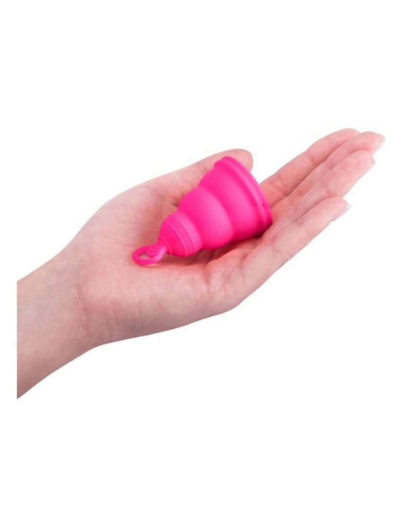 imagem de Copo Menstrual Intimina Lily Cup One Rosa Choque3