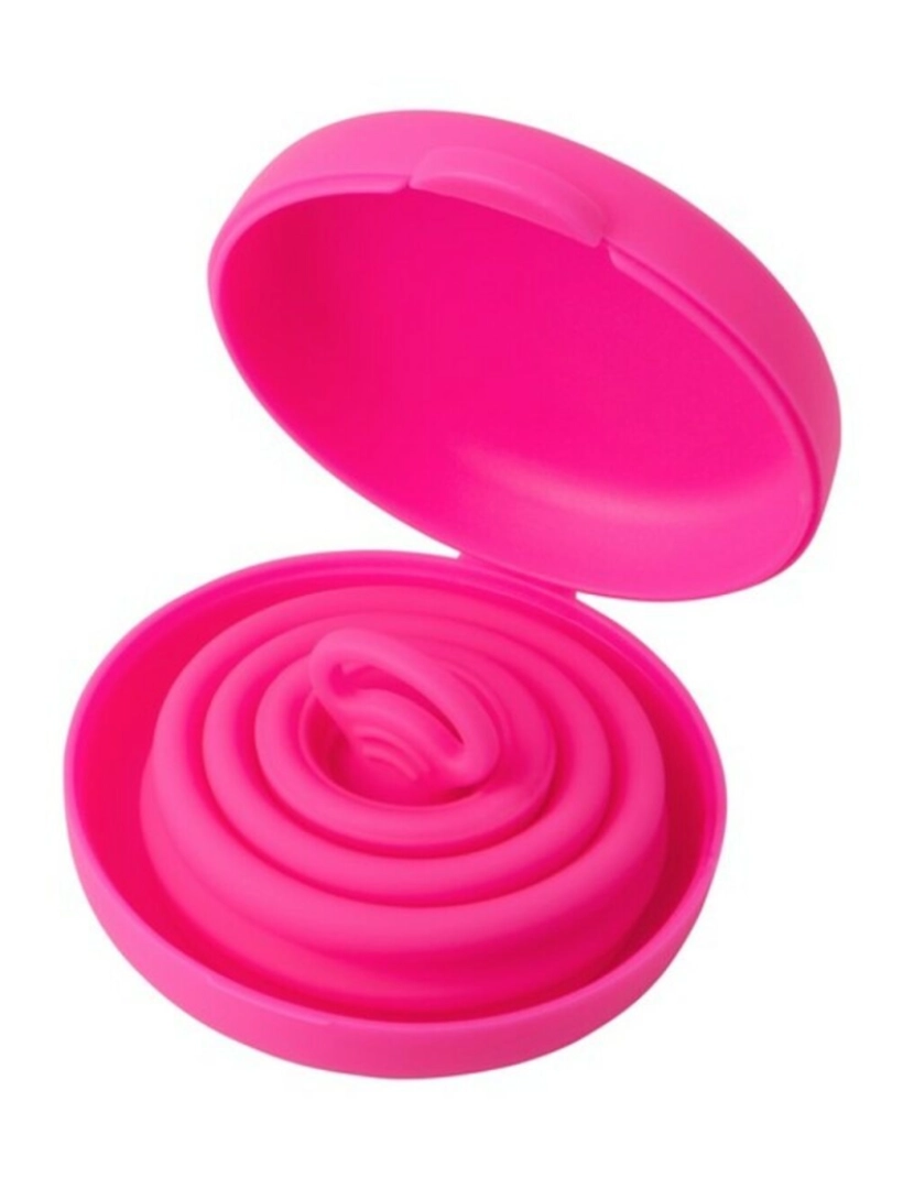 imagem de Copo Menstrual Intimina Lily Cup One Rosa Choque4