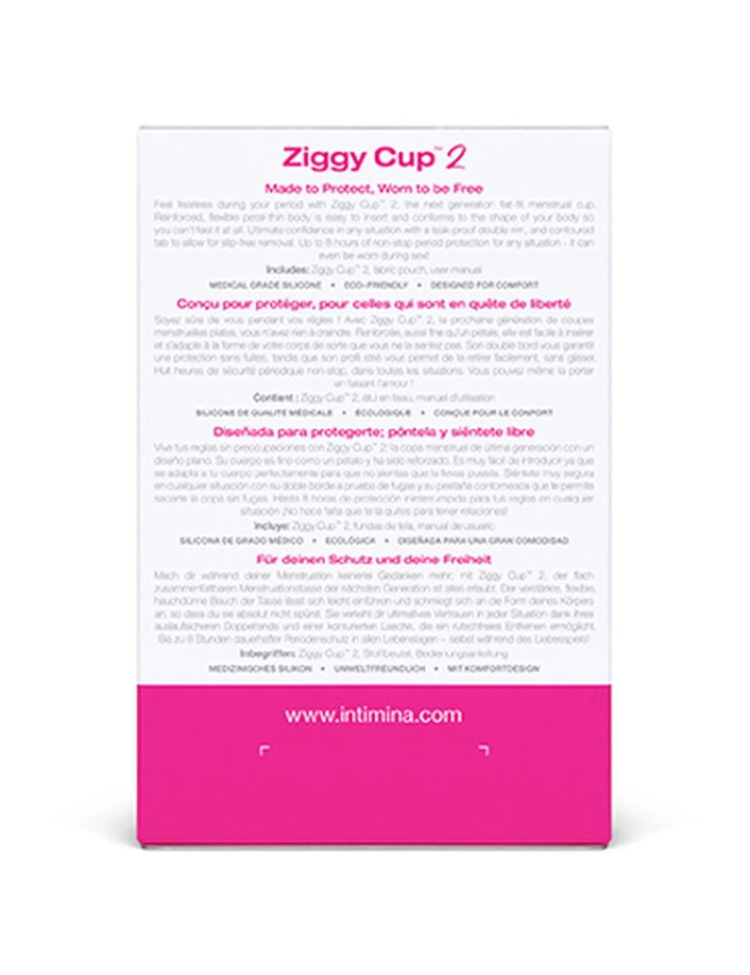 imagem de Copo Menstrual Ziggy 2 Intimina A4