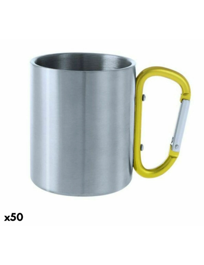 imagem de Caneca com Asa Mosquetão Top Can Cap 144509 (210 ml) (50 Unidades)1