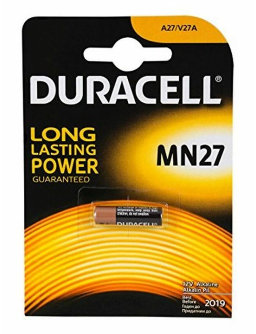 Pilha Alcalina DURACELL MN27 MN27 12V Duracell ClubeFashion