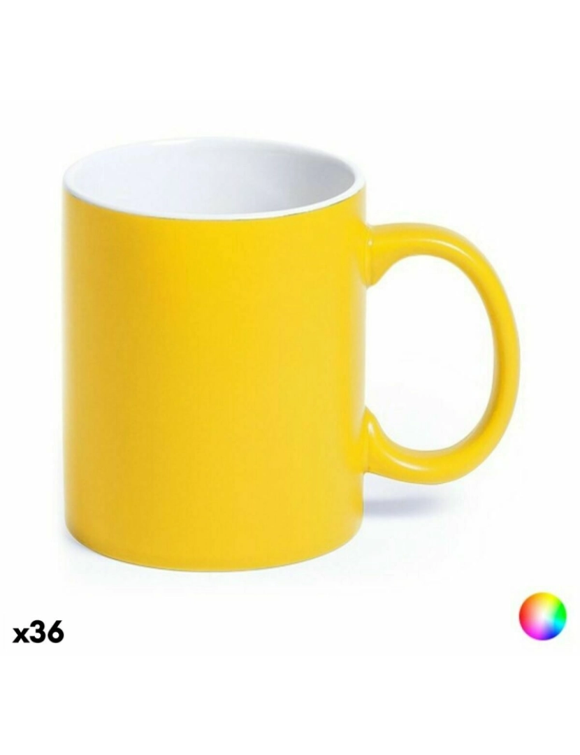 imagem de Caneca de Cerâmica 145291 Duas cores (350 ml) (36 Unidades)1