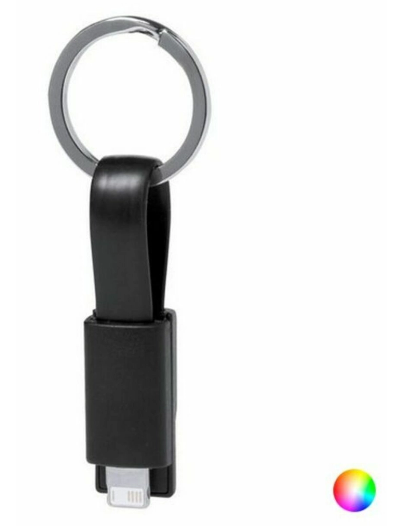 imagem de Porta-chaves com Cabo Micro USB e Lightning 145741 (250 Unidades)3