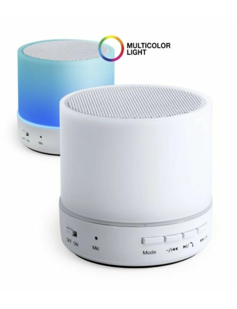 imagem de Altavoz Bluetooth com Candeeiro LED 146086 (50 Unidades)3