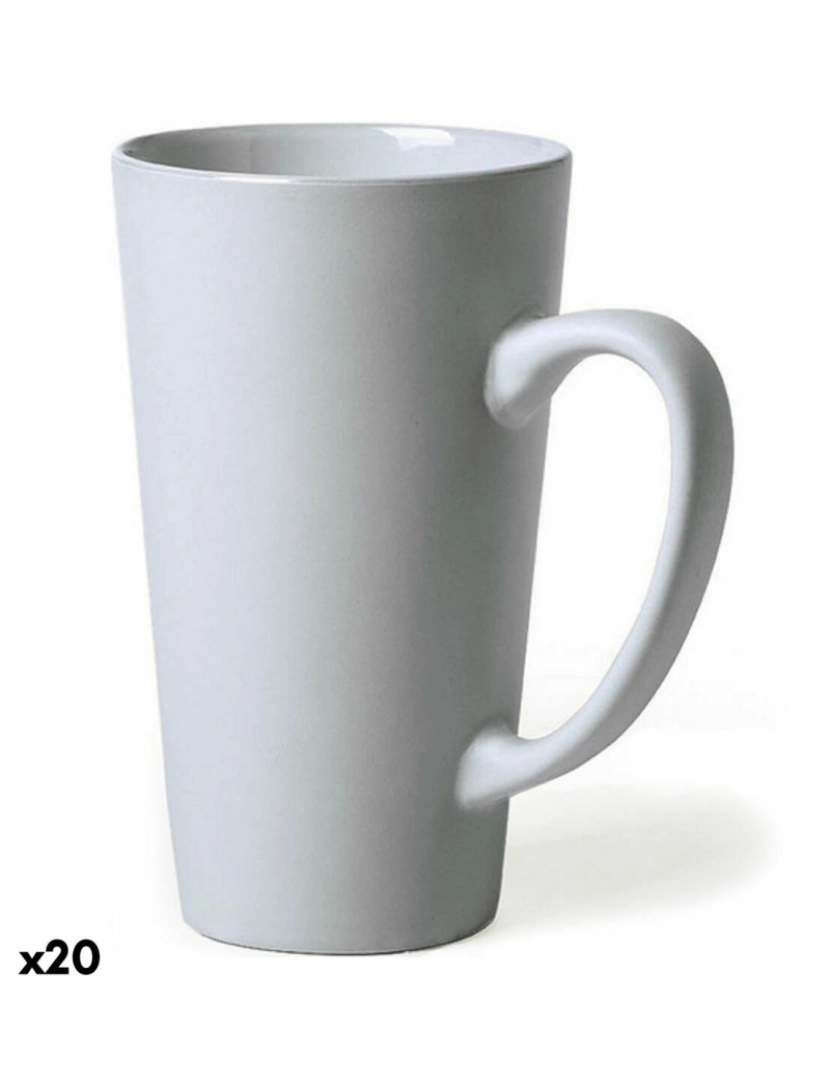 imagem de Caneca de Cerâmica 146311 Branco (480 ml) (20 Unidades)1