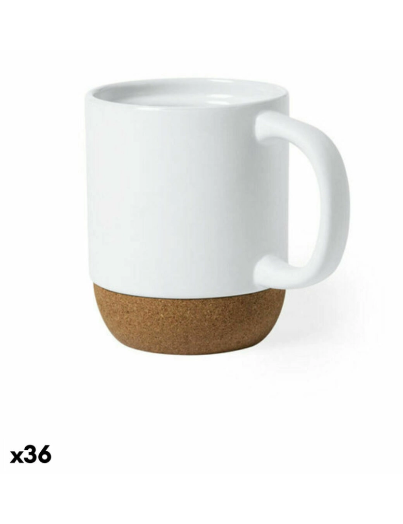 imagem de Caneca de Cerâmica 146585 Cortiça (420 ml) (36 Unidades)1