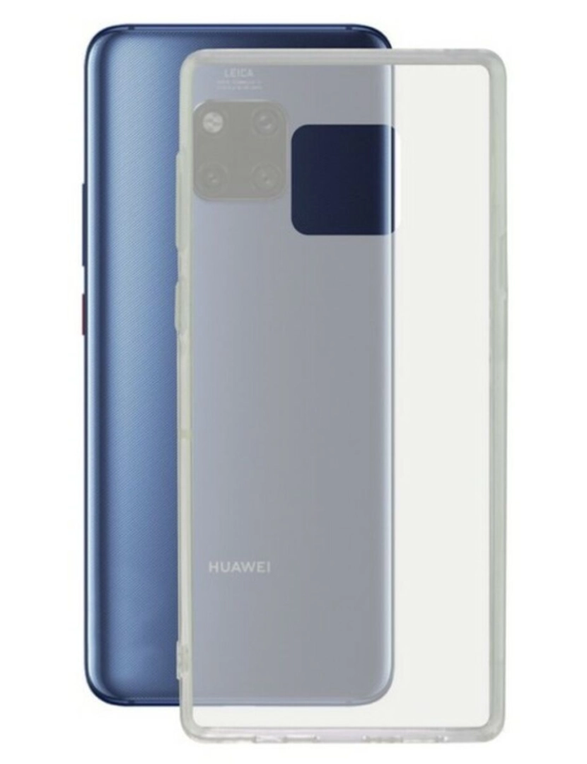 imagem de Capa para Telemóvel Huawei Mate 20 Pro KSIX Flex Transparente1