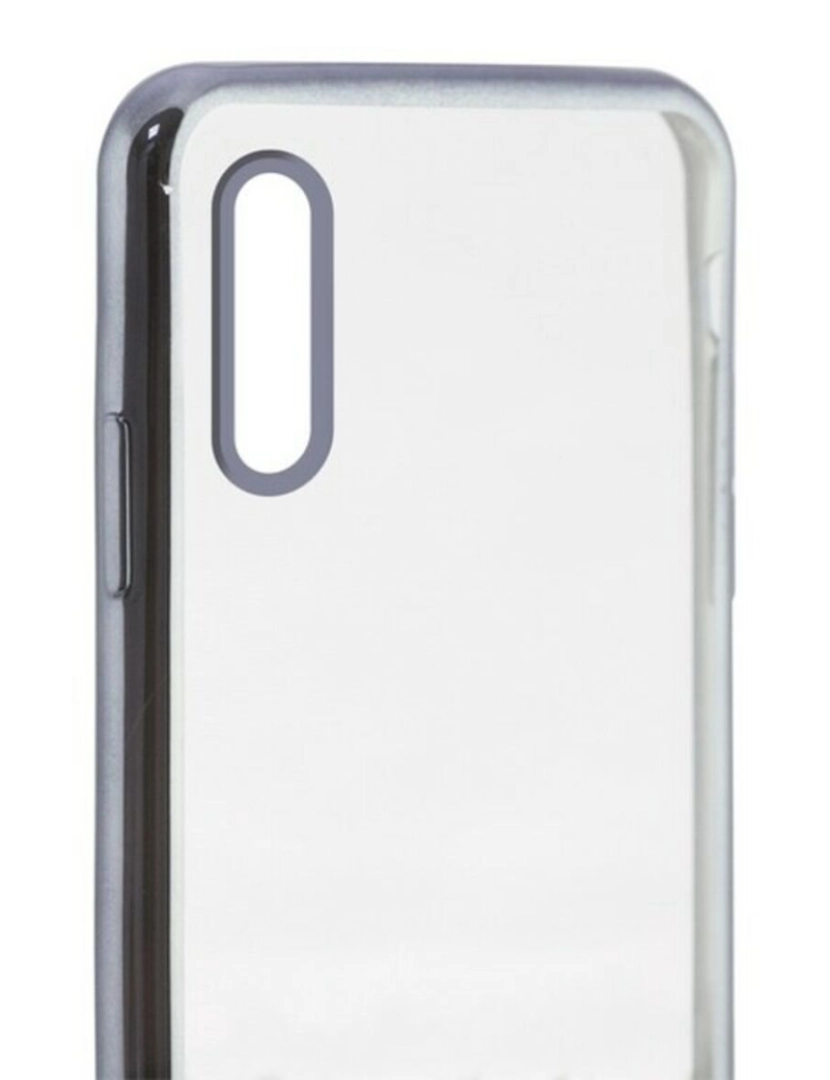 imagem de Capa para Telemóvel Iphone Xr KSIX Flex Metal Transparente2