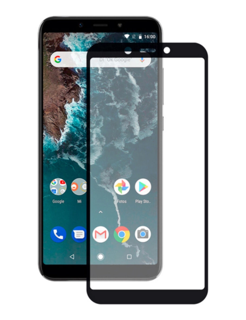 KSIX - Protetor de vidro temperado para o telemóvel Xiaomi Mi A2 KSIX Extreme 2.5D